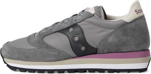 حذاء Saucony Jazz Triple للنساء، رمادي/أسود، 8.5 in Saudi Arabia