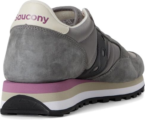 حذاء Saucony Jazz Triple للنساء، رمادي/أسود، 8.5 in Saudi Arabia
