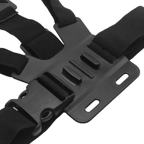 حزام تثبيت على الصدر، حامل على الجسم متوافق مع الهواتف المحمولة ذات الكاميرا الرياضية، حامل مشبك هاتف قابل للتعديل مع دعامة تثبيت حزام الصدر in Kuwait