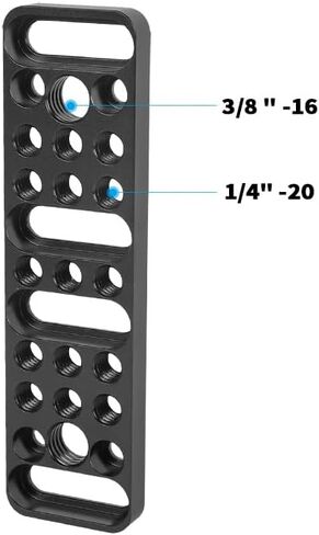 طبق جبن الكاميرا وشريط الجبن VESA مقاس 75 مم مع فتحة خيط 1/4 بوصة - 20 و3/8 بوصة - 16 in Kuwait