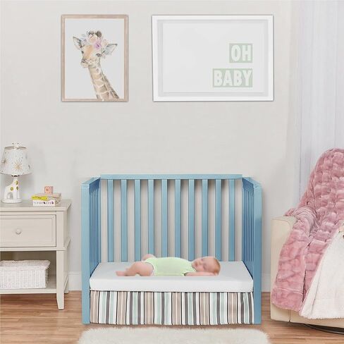 Zutan, 4-Inch Waterproof Toddler & Baby Crib Mattress, Breathable & Removable Cover, CertiPUR-US Certified, 27 x 52 x 4, White. in Saudi Arabia