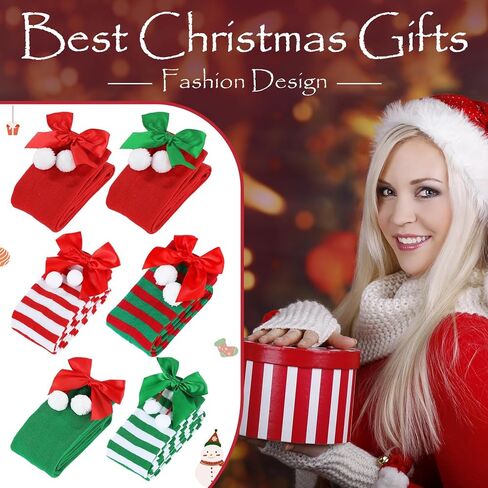 Zando Striped Thigh High Socks for Women Striped Knee High Socks Cosplay Stockings Thigh Highs over the Knee Socks in Saudi Arabia