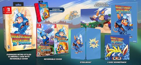 Rocket Knight Adventures: Re-Sparked Classic Edition (ألعاب تشغيل محدودة #209) - لجهاز نينتندو سويتش in Saudi Arabia