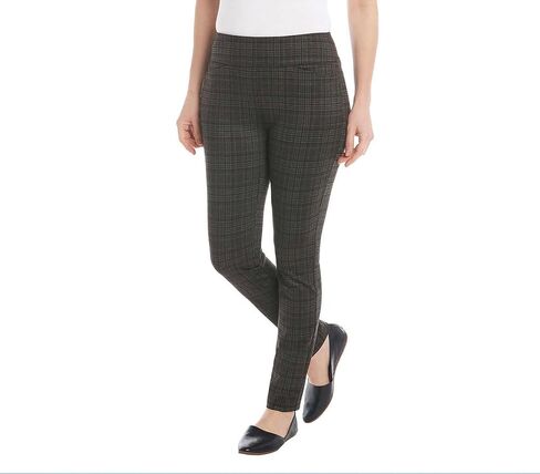 Dalia Women's Pull-On Ponte Pant 4-Way Stretch Fabric (US, Alpha, X-Small, Regular, Regular, Black) in Saudi Arabia