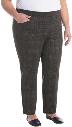 Dalia Women's Pull-On Ponte Pant 4-Way Stretch Fabric (US, Alpha, X-Small, Regular, Regular, Black) in Saudi Arabia