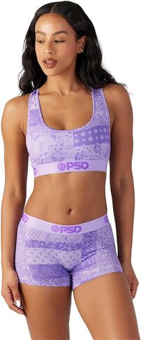 PSD Women's Rich Bandana Teal Sports Bra, Teal, XL in Saudi Arabia