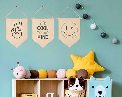 You Are My Sunshine-Sun Rainbow-Baby Flag Gift Shower-Flag Decor Gifts for Baby Boys Girls Kids-Canvas Hanging Banner Wall Sign Gifts For Nursery Baby Room Playroom Bedroom Front Door-Set of 3 in Kuwait