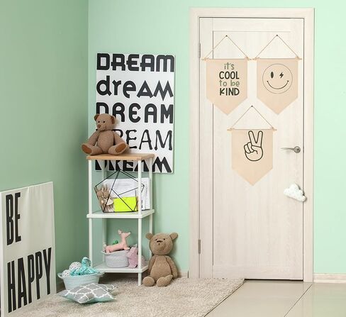 You Are My Sunshine-Sun Rainbow-Baby Flag Gift Shower-Flag Decor Gifts for Baby Boys Girls Kids-Canvas Hanging Banner Wall Sign Gifts For Nursery Baby Room Playroom Bedroom Front Door-Set of 3 in Kuwait