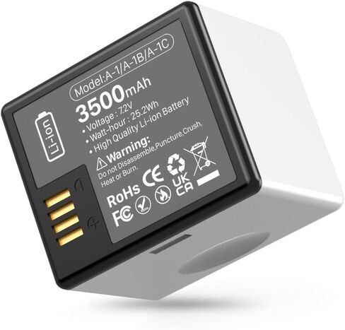 3500mAh Battery for Arlo Pro Replacement Battery Compatible with Arlo Pro Arlo Pro 2 Camera VM4030 VM4030P VMA4400 VMC4030 VMS3230 1-Pack Li-ion Rechargeable Batteries in Kuwait