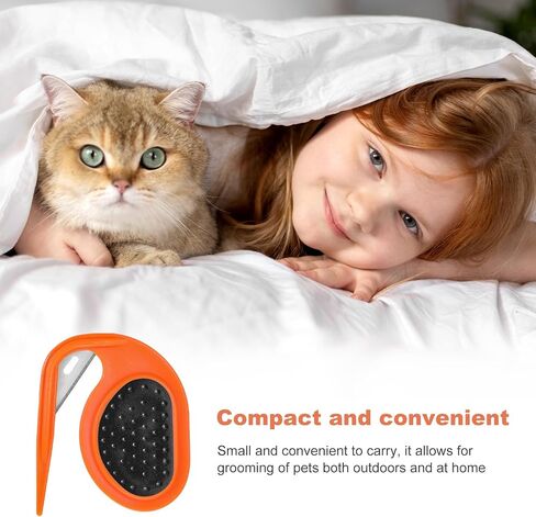 Qianyu 2 Pcs Pet Knot Opener Cat Knotting Cutter Comb Dog Grooming Mat Split Pet Hair Shedding Tool Supplies with Anti-Slip Grip Gadgets for Removing Mats Salon Home Pet Hair Caring in Saudi Arabia