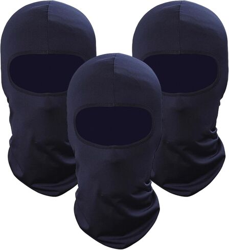 Pukavt Balaclava Face Mask, Ski Mask for Men Women, UV Protection Windproof Scarf for Motorcycle Snowboard Cycling Carbon Black in Saudi Arabia