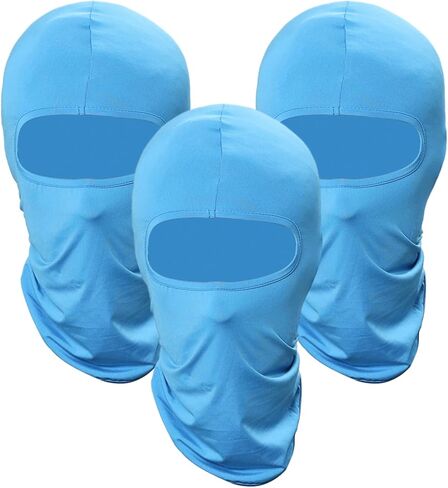 Pukavt Balaclava Face Mask, Ski Mask for Men Women, UV Protection Windproof Scarf for Motorcycle Snowboard Cycling Carbon Black in Saudi Arabia