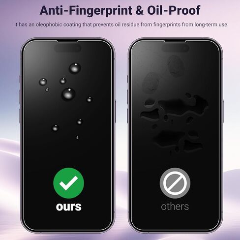 JINTONG 4 Pack Tempered Glass Screen Protector for iPhone 14 (6.1 Inch) Tempered-Glass Film, Ultra HD, Scratch Resistant, Case Friendly, Bubble Free in Saudi Arabia
