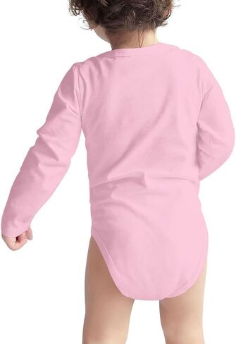 Don't Touch Me Peasant Baby Bodysuit Long Sleeve Newborn Unisex Rompers Playsuit in Kuwait