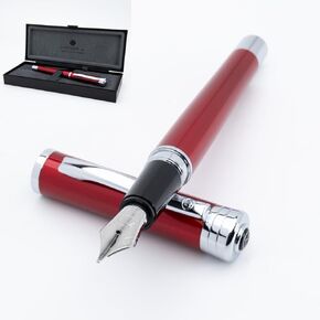 MONTEVERDE USA Strata Fountain Pen (Red) - Stub Nib