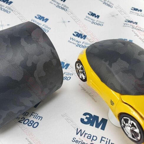3M 1080 SB12 Shadow Black 5ft x 1ft (5 sq/ft) Car Wrap Vinyl Film in Saudi Arabia