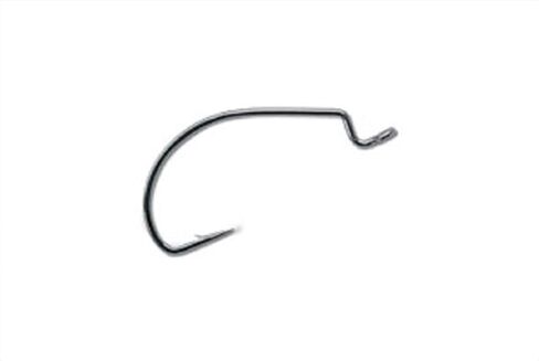 Mustad Demon Perfect Circle, in-Line 1X Fine Wire - Black Nickel-Size 2 - Pack of 25 in Saudi Arabia