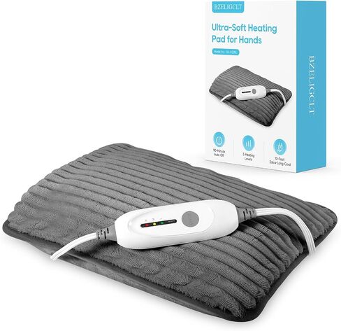 Hand Warmers Electric, MIESTONE Heated Handwarmers Bag Fast Electric Heating Pouch with 10 Foot Line 3 Modes Heating Pad for Hands Hand Warmers Suit for Parents, Women, Men, Kids in Saudi Arabia