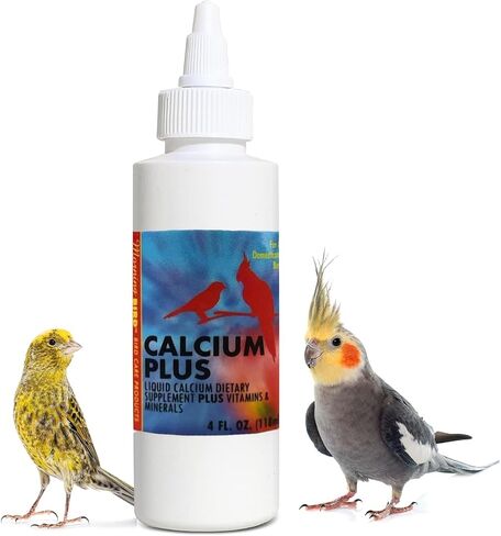 Morning Bird Calcium Plus Liquid 2 Fl Oz - Wellness and Breeding Support in Kuwait