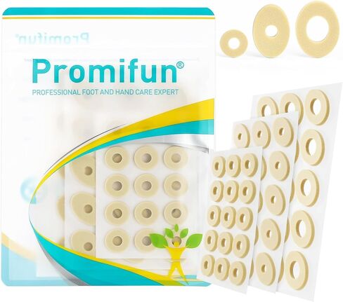 Corn Cushions for Toes and Feet - Callus Cushions to Protect Sore Spots with Foam Padding - Self-Stick Adhesive Pads - Relief Pain, Pressure and Friction from Shoes (Pink, 90 Count) in Kuwait
