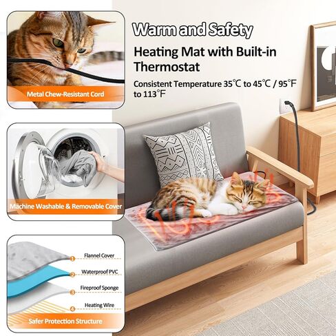 Texsens Large Cat House - Weatherproof Outdoor Cat Shelter with Roof Window- Insulated Elevated House for Stray/Barn Cats with Cozy Cushion - Ideal Waterproof Feral Cat House for Summer in Saudi Arabia