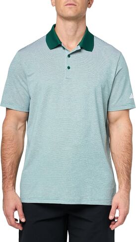 adidas Men's Ultimate365 Ottoman Stripe Polo Shirt in Saudi Arabia