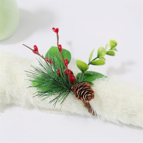 Fall Thanksgiving Napkin Rings - Fall Pumpkin Napkin Rings Set of 12 Harvest Maple Napkin Holder Autumn Berry Napkin Rings Holders for Table Decoration Wedding Banquet Holiday Dinner Party in Kuwait