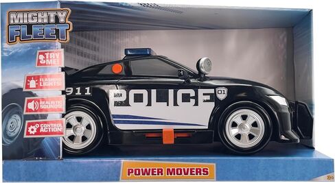 Power Movers 15" Interactive Tow Truck Toy w/Lights & Sounds, Motorized Winch, Realistic Design & Batteries Included - Age 3+ in Saudi Arabia