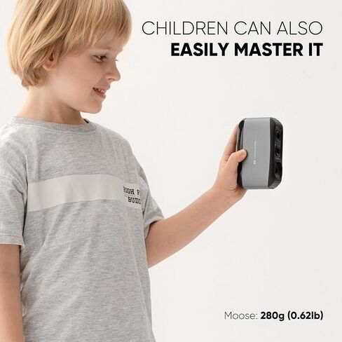 3D Scanner for 3D Printing, Handheld 3D Model Scanner with 0.03mm High Detailed Precision, 24-bit Color Camera, Anti-Shake Lenses, Compatible with Windows/MacOS, Moose (Premium) in Saudi Arabia