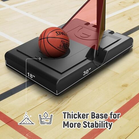 Basketball Hoop Outdoor 7.8-10ft Adjustable Height, Swimming Pool Portable Basketball Hoop & Goals for Teenagers, Youth, and Adults in Saudi Arabia