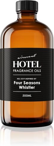 Hotel Diffuser Oil Inspired by The Four Seasons Whistler - No. 1019 - AirScent Essential Oil Blend - 120 mL, 4 fl oz Fragrance Oil Glass Dropper Bottle for Aromatherapy Diffusers and Humidifiers in Saudi Arabia