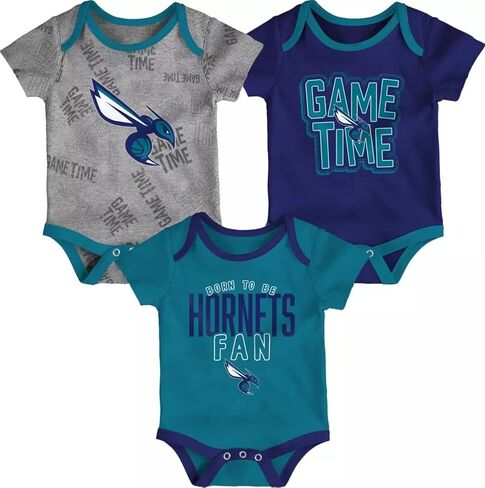 NBA Newborn Infants Game Time 3 Pieces Onsie Creeper Bodysuit Romper Set (Milwaukee Bucks, 12 Months) in Saudi Arabia