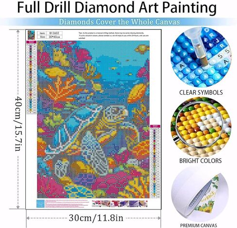 مجموعات الرسم الماسي لبقرة المرتفعات 5D للبالغين، مجموعات فنية ماسية على شكل بقرة الزهور للبالغين المبتدئين، مجموعات فنية للأحجار الكريمة المستديرة ذات الحفر الكامل لهدايا ديكور الحائط المنزلي (14 × 14 بوصة) in Kuwait