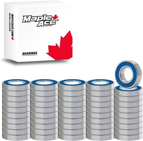 MAPLE ACE 6303-2RS Ball Bearing Premium Rubber Sealed 17x47x14mm (10Pcs) in Saudi Arabia