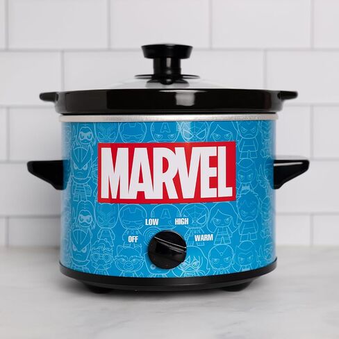 Uncanny Brands Marvel Spiderman 2qt طباخ بطيء - طهي مع Spidey in Kuwait