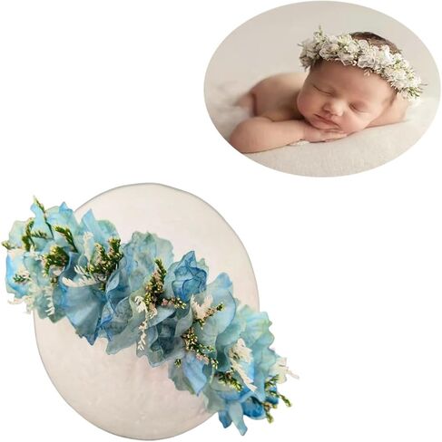 Newborn Photography Props Headband Baby Photoshoots Girl Hair Accessories Newborn Princess Headwear Photography Props in Kuwait