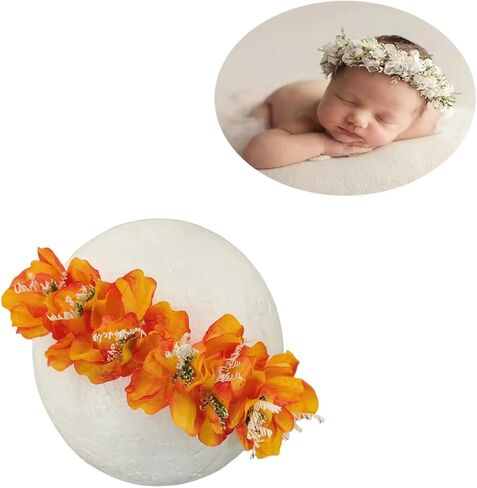Newborn Photography Props Headband Baby Photoshoots Girl Hair Accessories Newborn Princess Headwear Photography Props in Saudi Arabia