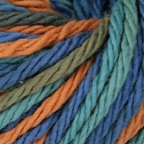 Lily Sugar 'N Cream The Original Ombre Yarn, 2oz, Gauge 4 Medium, 100% Cotton, Spring Swirl - Machine Wash & Dry in Saudi Arabia