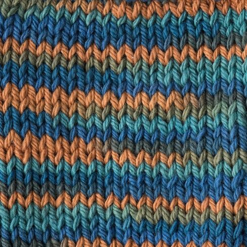 Lily Sugar 'N Cream The Original Ombre Yarn, 2oz, Gauge 4 Medium, 100% Cotton, Spring Swirl - Machine Wash & Dry in Saudi Arabia
