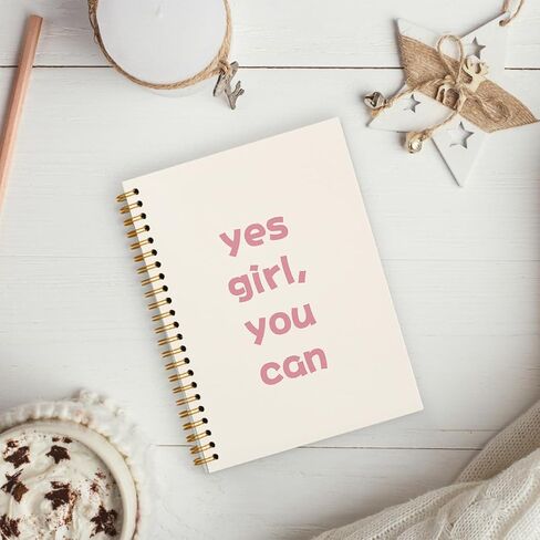 hold fizz Coquette Pink Bow Cherry Notebook Journal, Preppy Aesthetic Journaling Notebooks for Note Taking Work, Coquette School Supplies, Coquette Stuff, Hardcover Spiral Notebook 5.5 x 8.3 in Kuwait