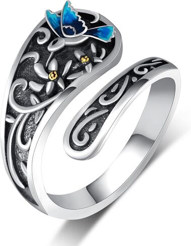 Turtle Rings 925 Sterling Silver Sea Turtle Spoon Rings for Women Turtle Jewelry Gifts for Women in Saudi Arabia