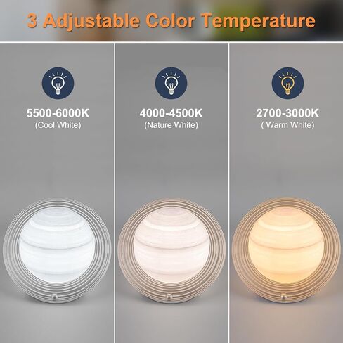 10000 Lux Sun Lamp with 3 Color Temperatures, Adjustable Brightness, 4 Timer & Memory Function, Sunlight Lamp with Remote Control for Home, Happy Life (Gold) in Saudi Arabia