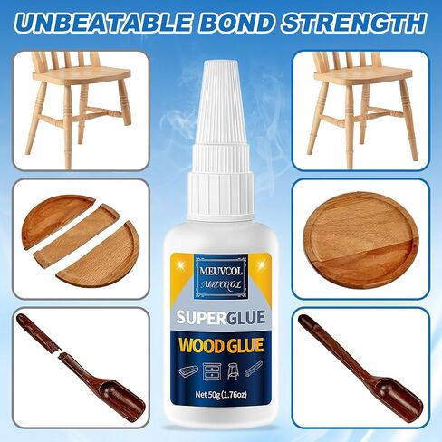 Super Glue for Plastic 100g, Heavy Duty Plastic Model Glue Kit for Legos and Miniature, Strongest Plastic Adhesive Bonder for PLA, 3D Print, Car, ABS, PVC, Acrylic, Craft, Best Plastic Glue in Saudi Arabia
