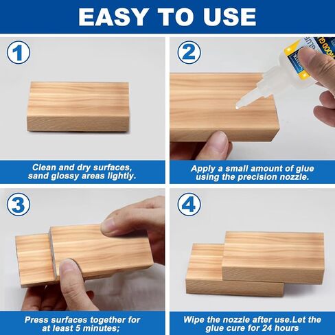 Super Glue for Plastic 100g, Heavy Duty Plastic Model Glue Kit for Legos and Miniature, Strongest Plastic Adhesive Bonder for PLA, 3D Print, Car, ABS, PVC, Acrylic, Craft, Best Plastic Glue in Saudi Arabia