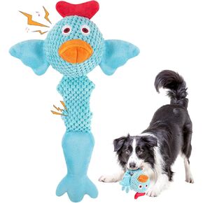 Christmas Dog Toys Large: 2 Pack Squeaky Plush Stuffed Dog Toys for Large Dogs - Tough Chew Big Dog Toys for Puppy Small Medium Large Breeds