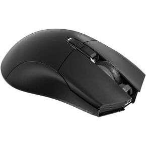 Gaming Mouse, 26000DPI Cordless Ergonomic 7 Buttons Optical Mouse for Laptops, Lightweight Portable Computer Mouse for Laptops, with PAM 3395 Game Chip (White)