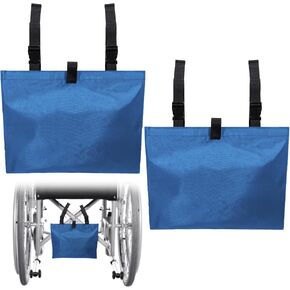 2 Pcs Catheter Bag Covers 11 x 9 x 9 Inch Urine Drainage Bag Holder Catheter Bag Holder with Adjustable Straps for Urine Bags, Nephrostomy Bags, Catheter Bags
