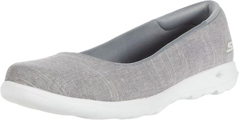 حذاء Go Walk Lite للنساء من Skechers - حذاء Susie، أسود/أسود، 6 M in Saudi Arabia
