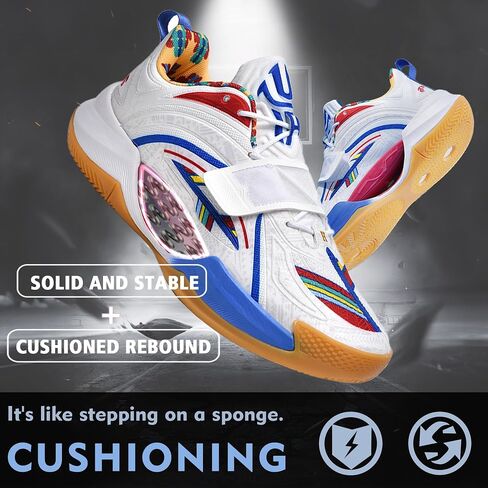 CJSPORX Men Women Basketball Shoes Breathable Non Slip Outdoor Fashion Sneakers in Kuwait