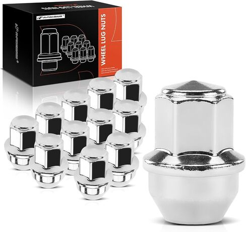 A-Premium M14-1.50 Wheel Lug Nuts Compatible with Ford F-150 Expedition Mustang Mach-E Transit-250 Transit-350 Lincoln Front and Rear 24-PC Set in Saudi Arabia